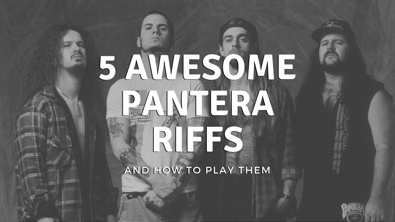 5 AWESOME Pantera Riffs
